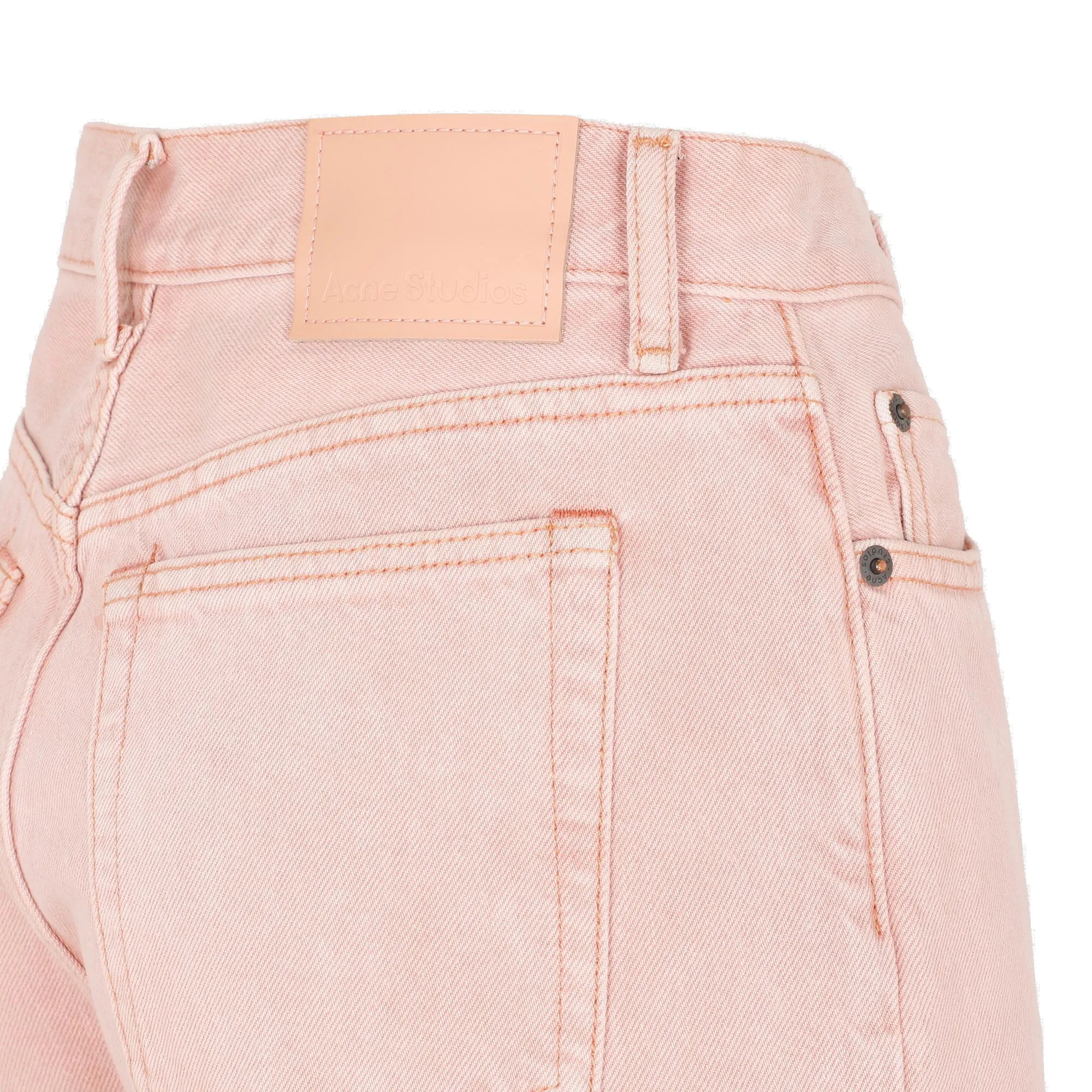 Acne Studios High-Waisted Cropped Jeans