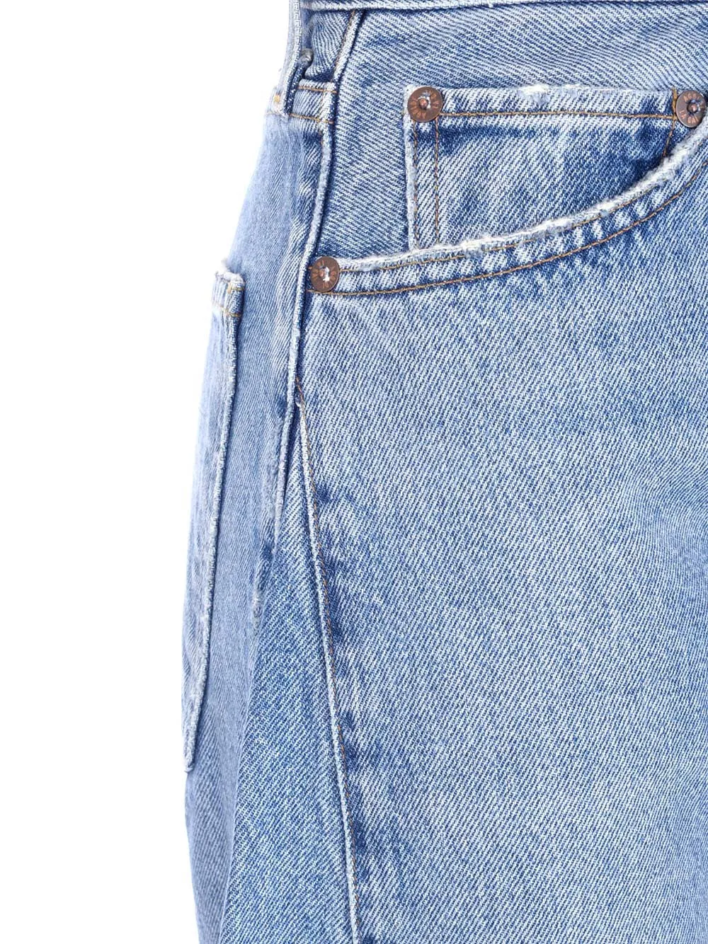 AGOLDE Ankle Strap Tapered Jeans