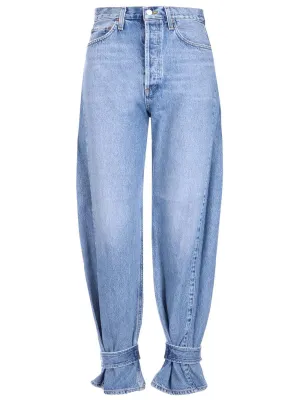 AGOLDE Ankle Strap Tapered Jeans
