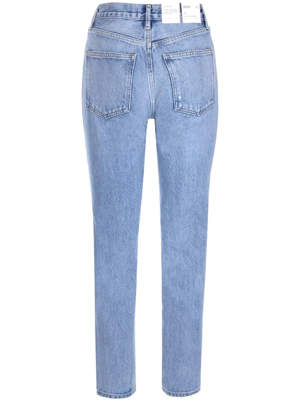 AGOLDE Fen Ripped Knee High Waist Jeans
