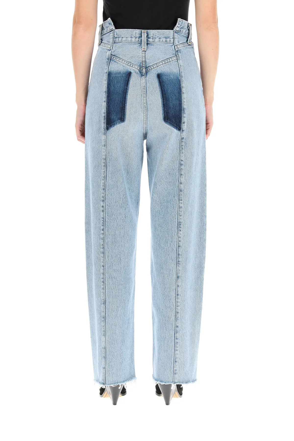 AGOLDE Pieced Angled Jeans