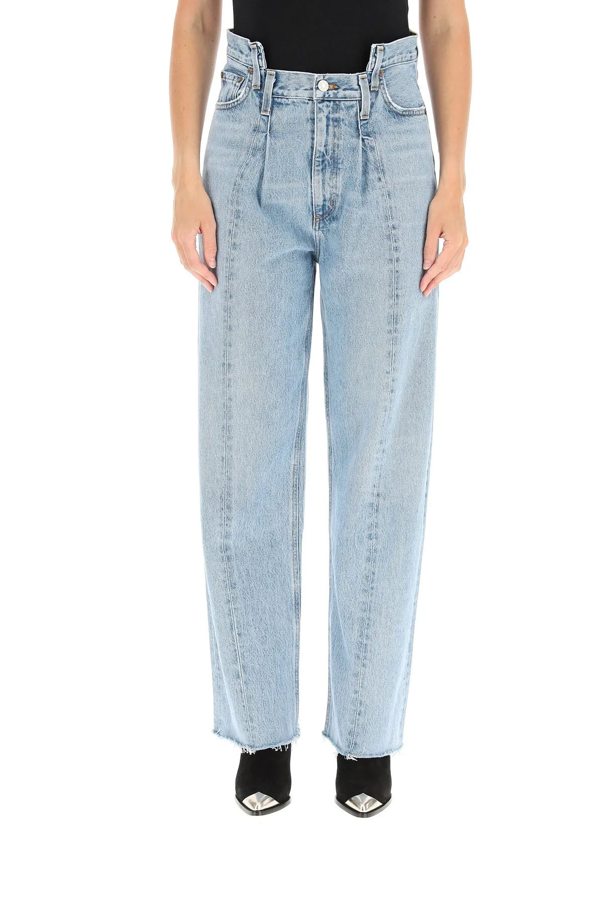 AGOLDE Pieced Angled Jeans
