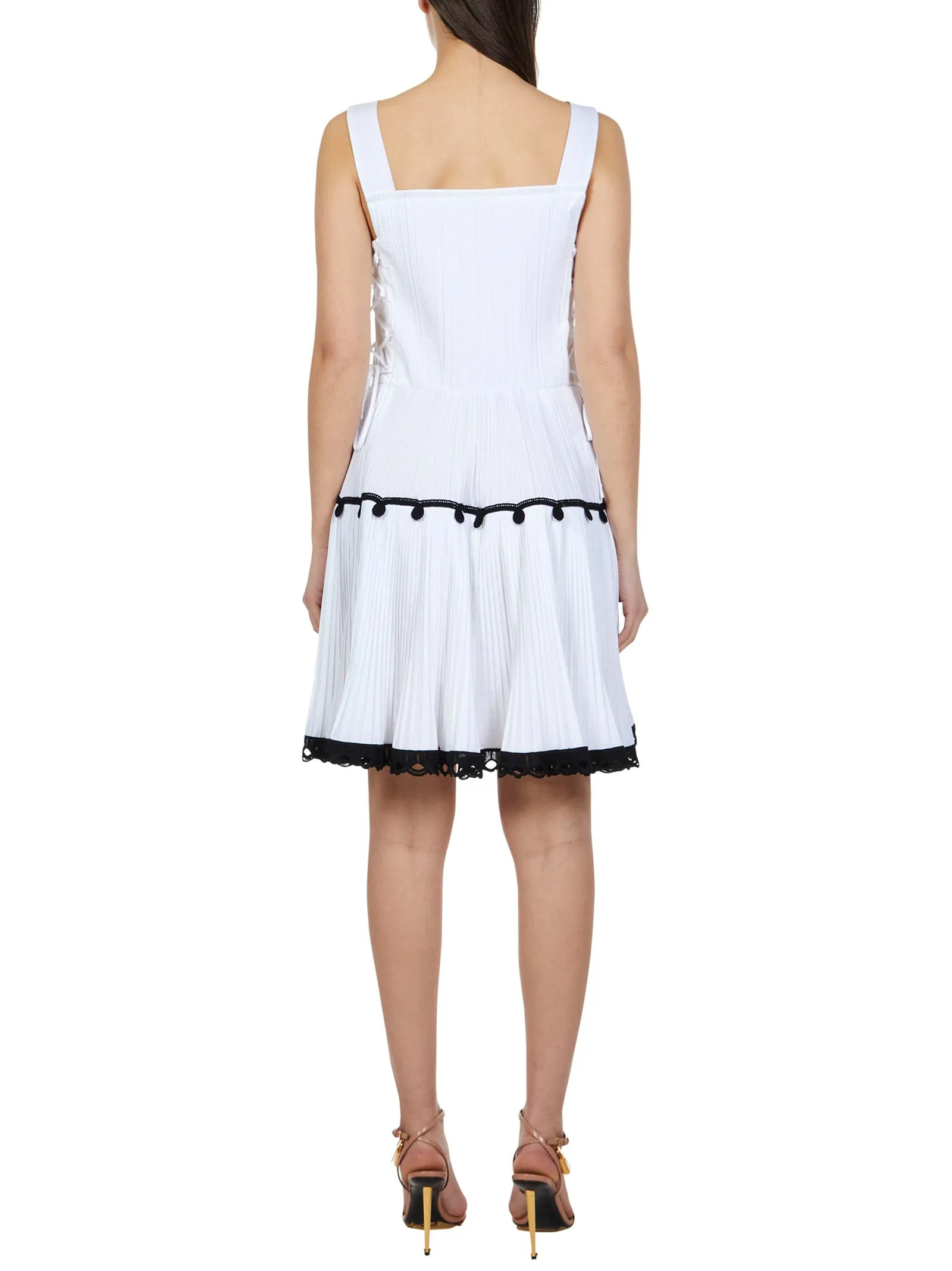Alberta Ferretti Embroidered Mini Dress