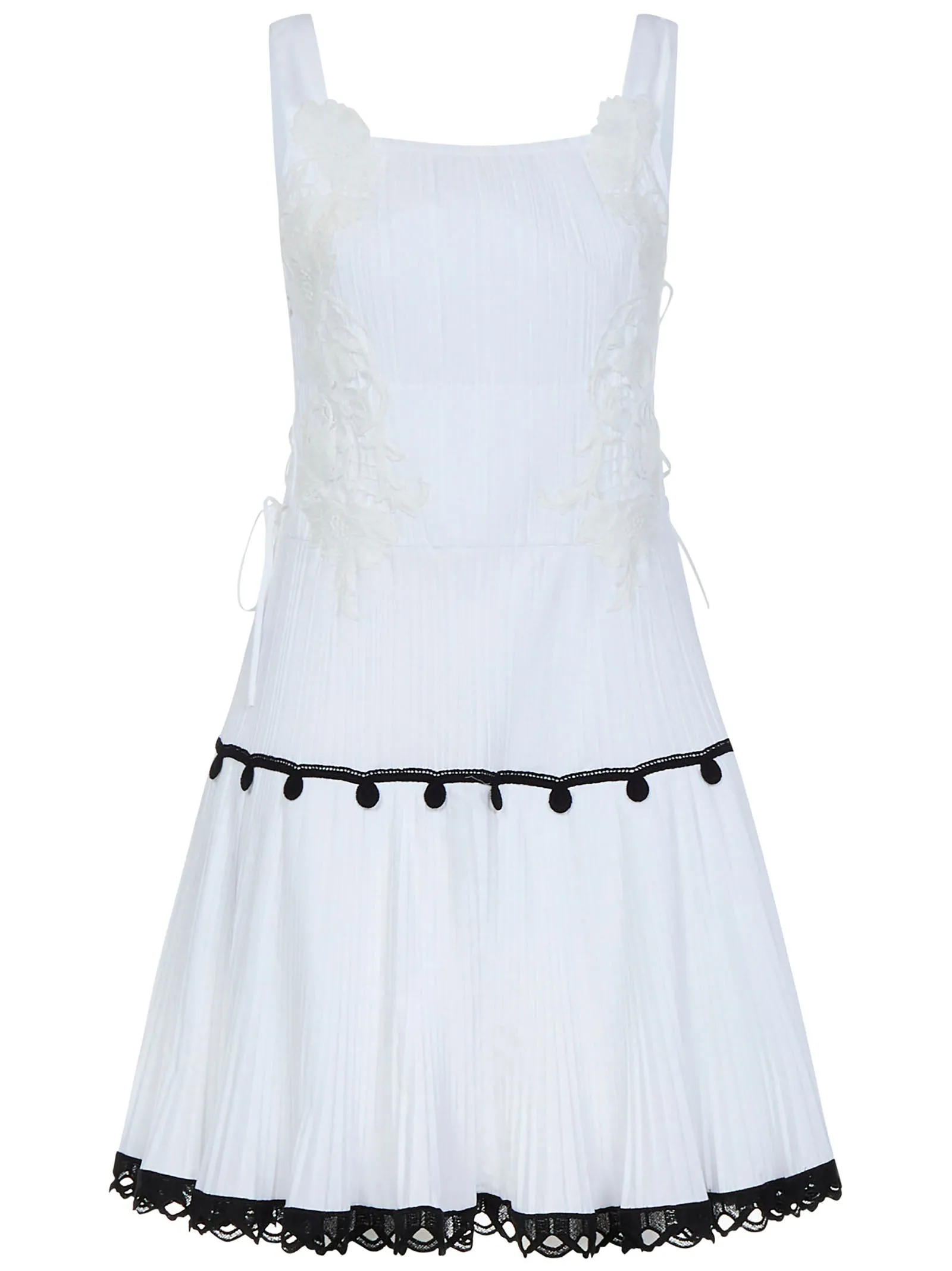 Alberta Ferretti Embroidered Mini Dress