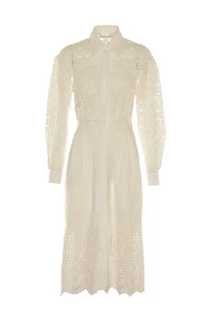 Alberta Ferretti Sangallo Midi Dress