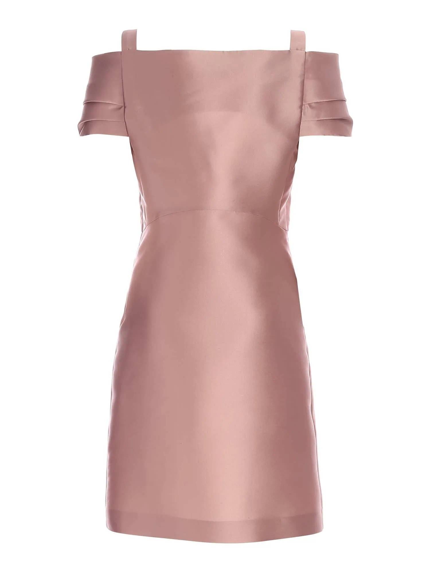 Alberta Ferretti Satin Mini Dress