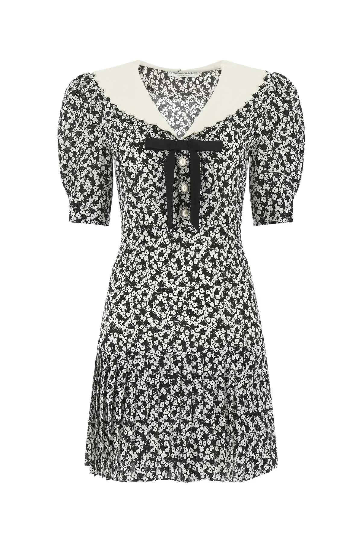 Alessandra Rich Pinstripe Mini Dress
