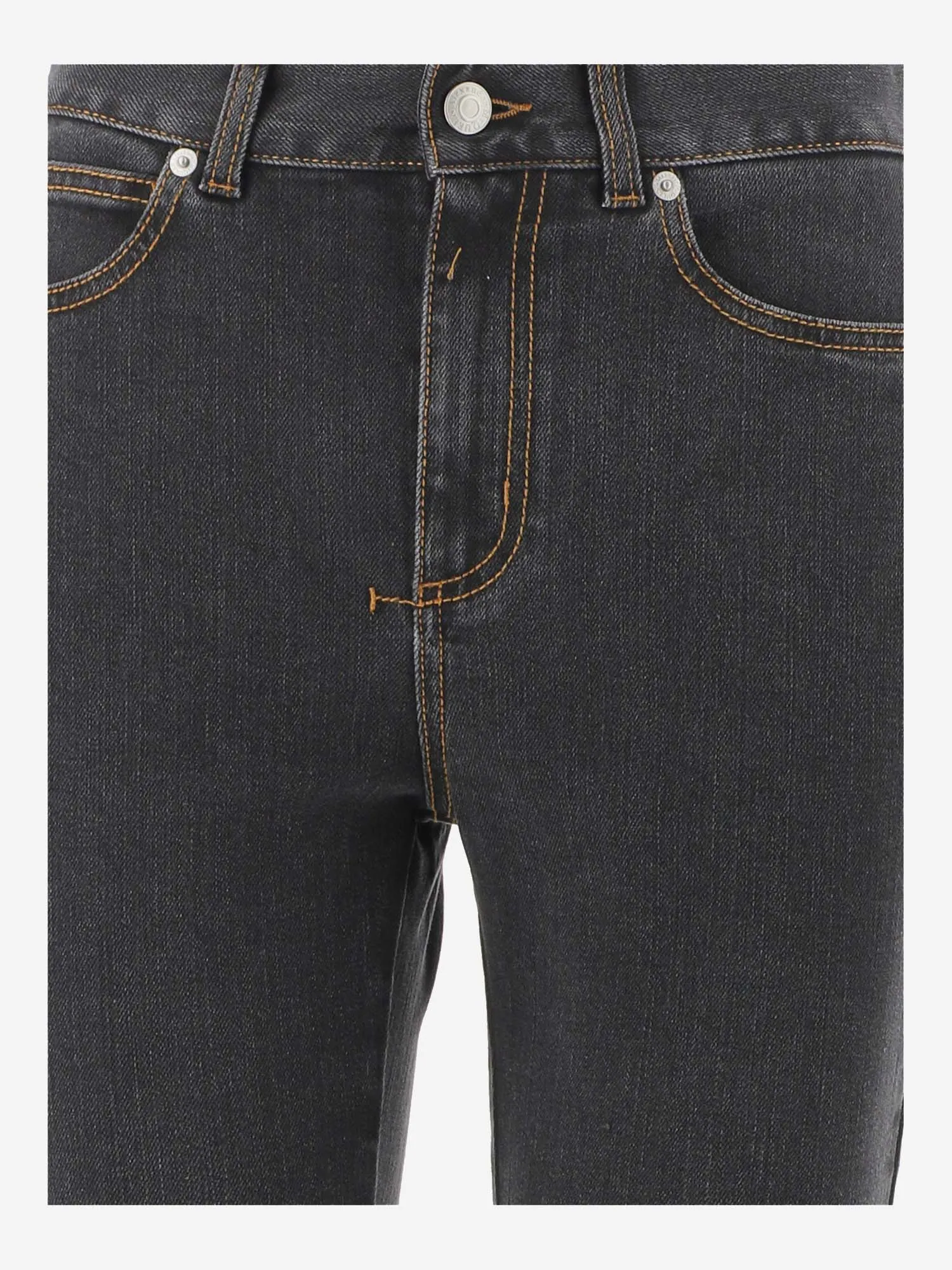 Alexander McQueen Contrast Stitching Skinny Jeans
