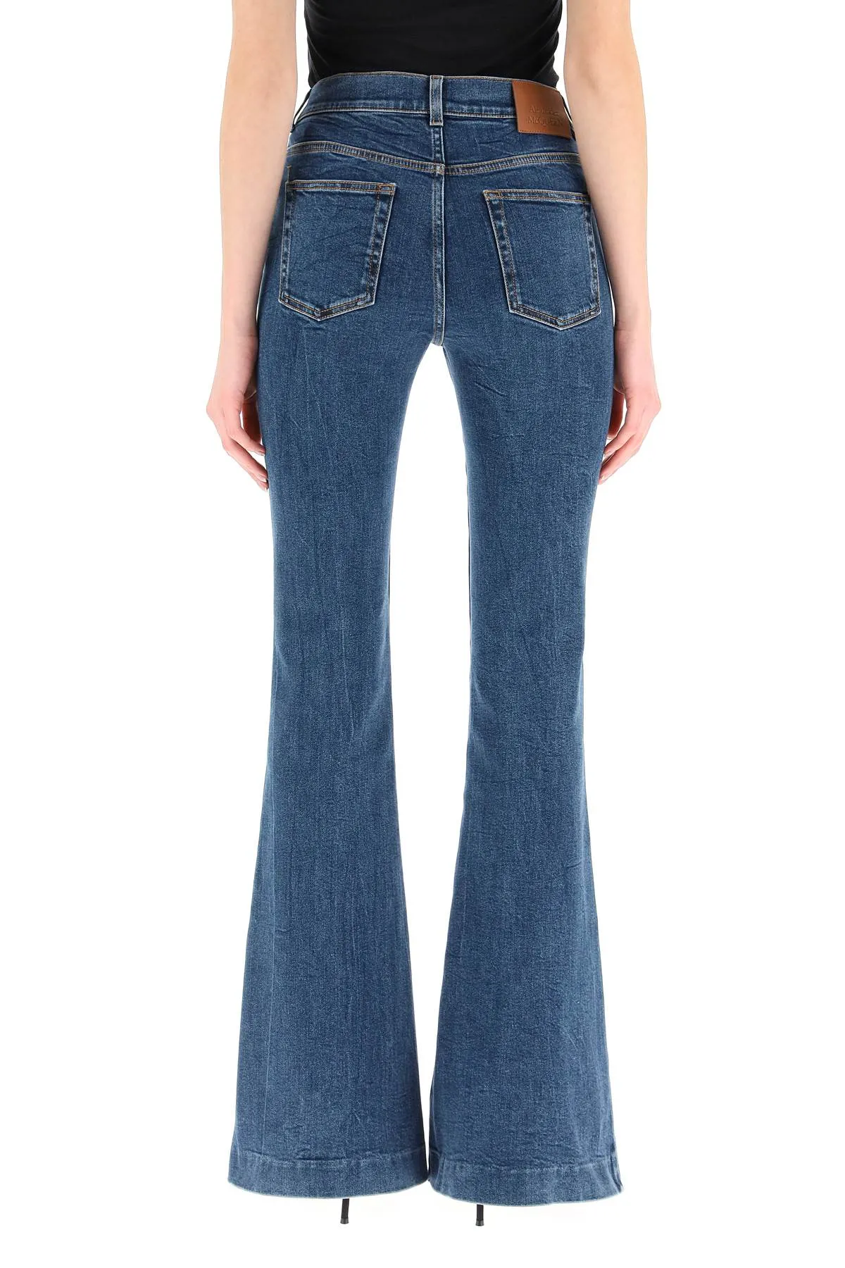 Alexander McQueen Flared Bootcut Jeans
