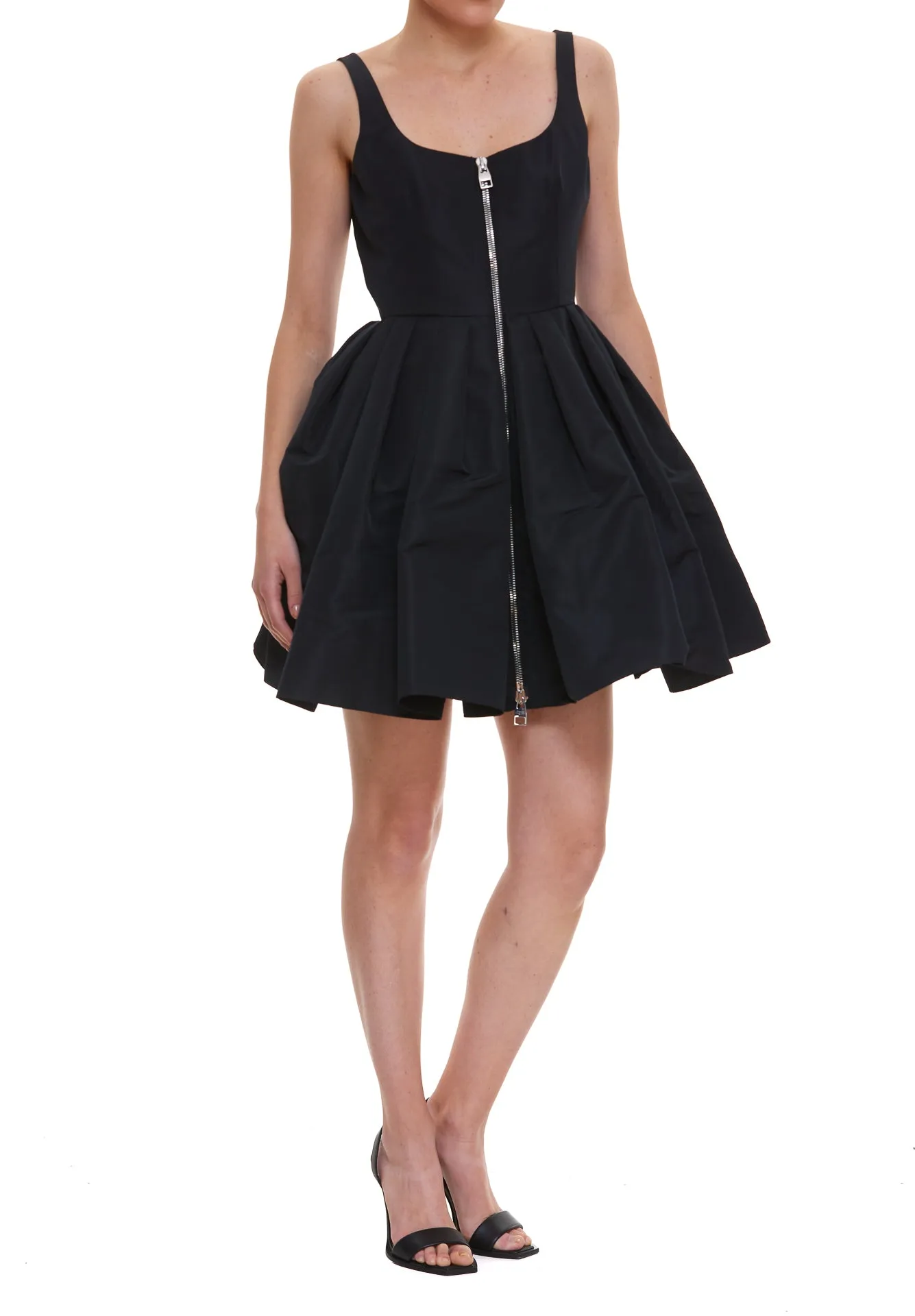 Alexander McQueen Zipped Mini Dress