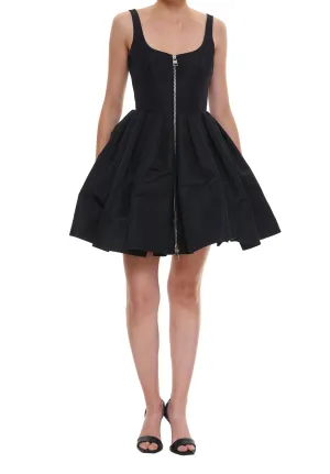Alexander McQueen Zipped Mini Dress
