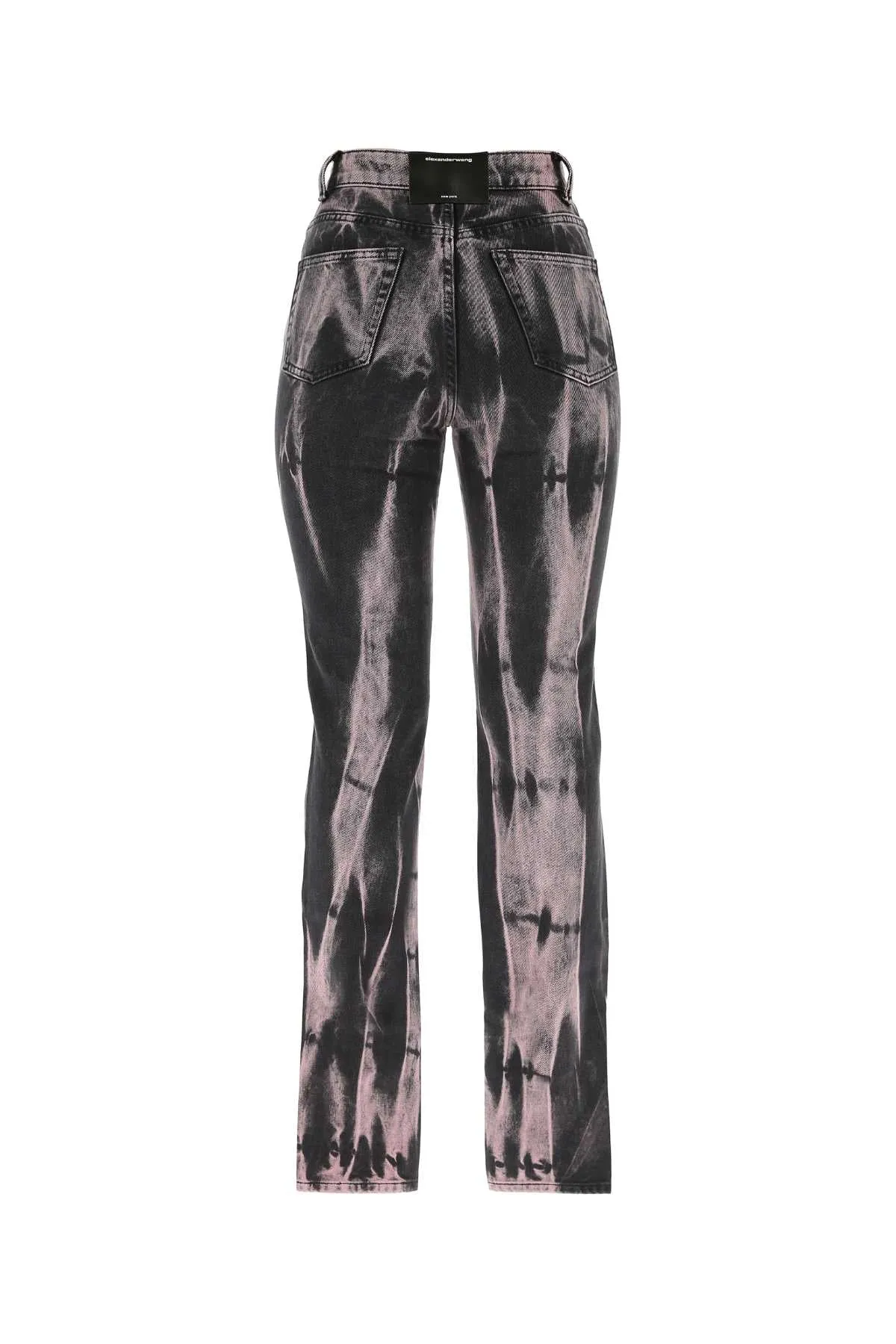 Alexander Wang Tie-Dye Effect Jeans