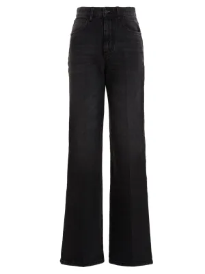 AMI High-Rise Bootcut Jeans