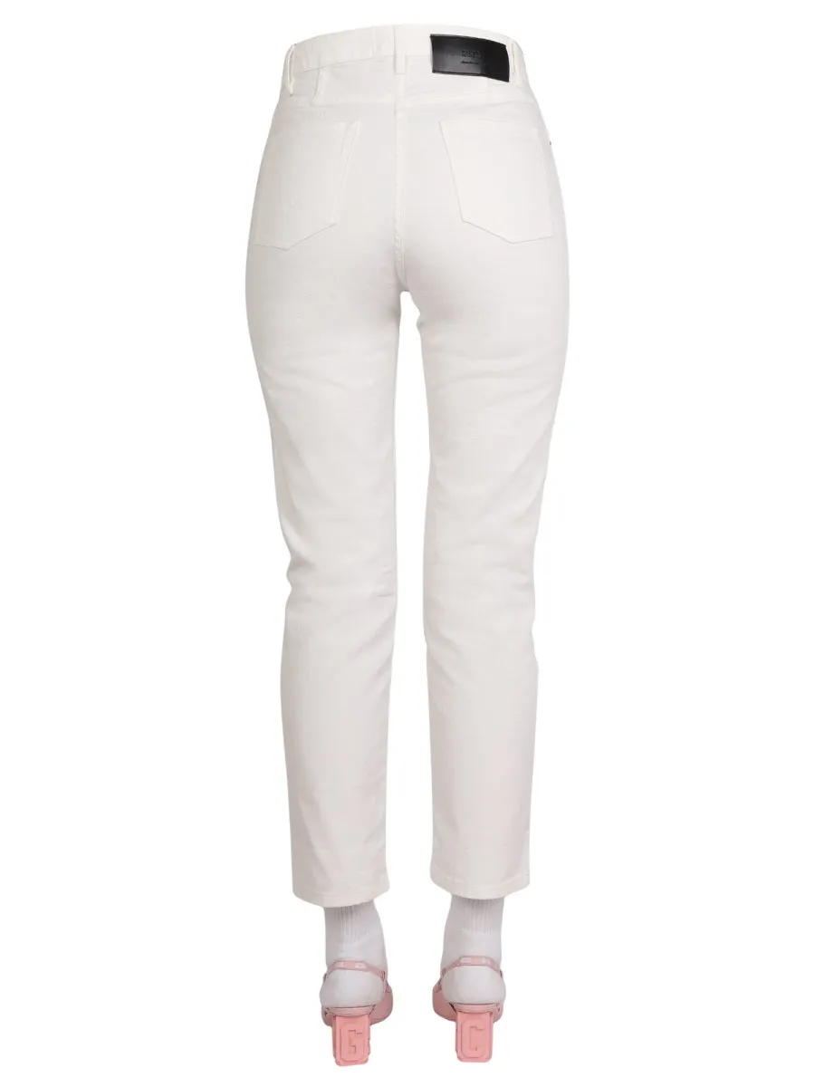 AMI Straight-Leg Stretch Jeans