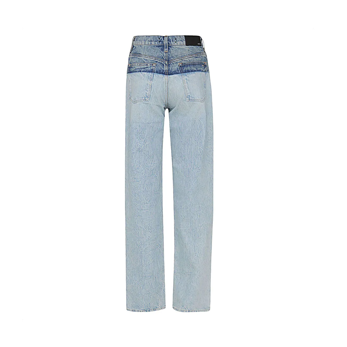 Amiri Panelled Straight-Leg Jeans