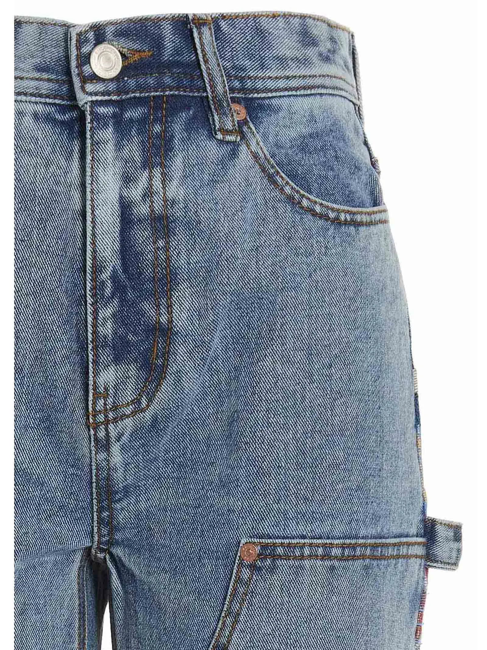 Andersson Bell Floral Embroidered Patchwork Jeans