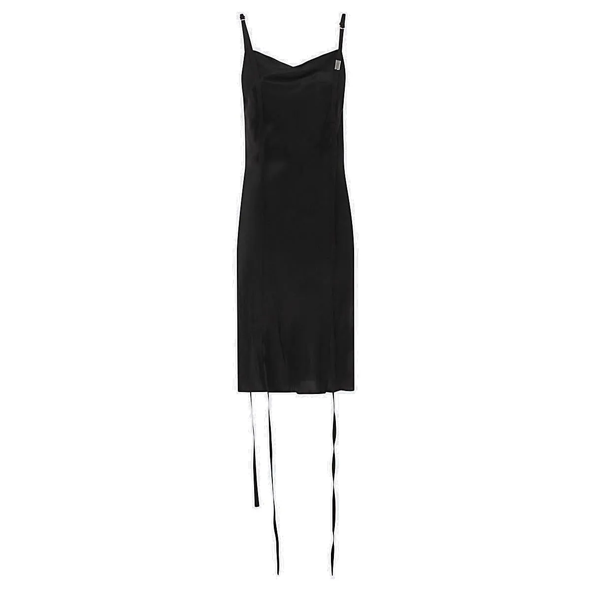 Ann Demeulemeester Sleeveless Drawstring Dress