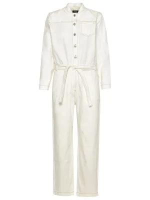 A.P.C. Belted Long-Sleeved Jumpsuit