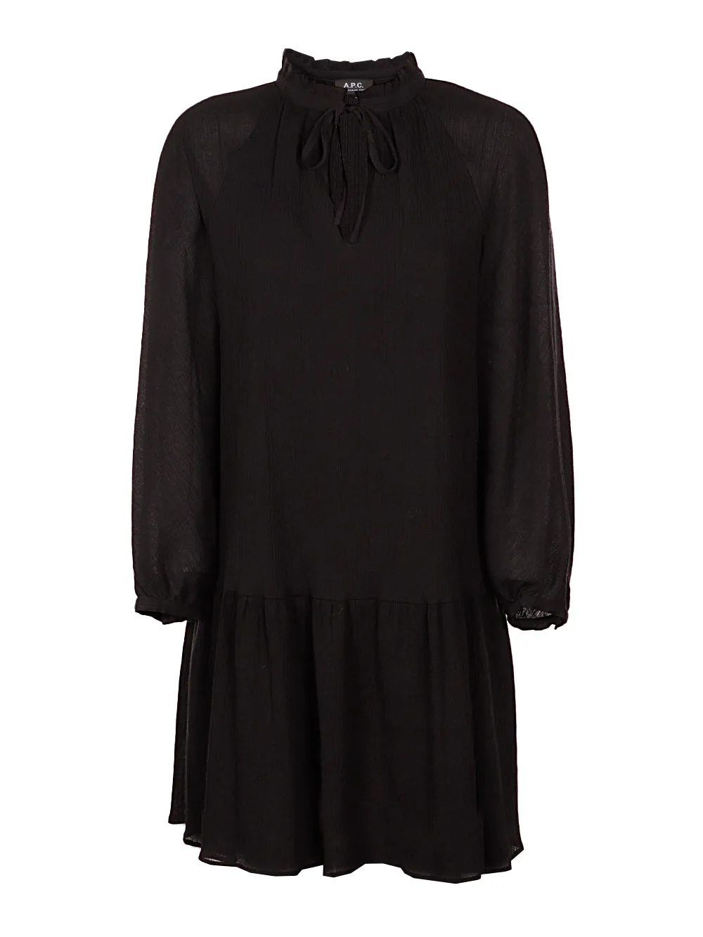 A.P.C. Strapped Long-Sleeved Dress
