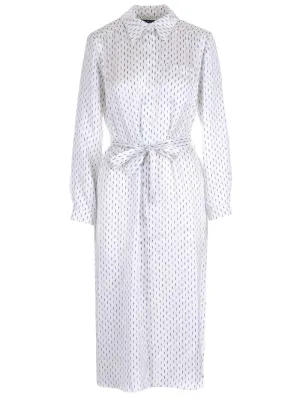 A.P.C. Tie-Waisted Midi Dress