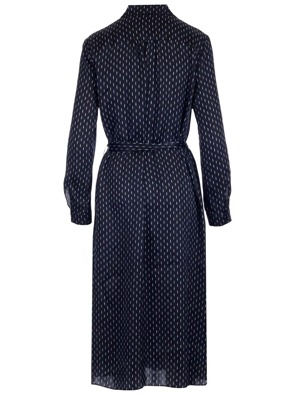 A.P.C. Tie-Waisted Midi Dress