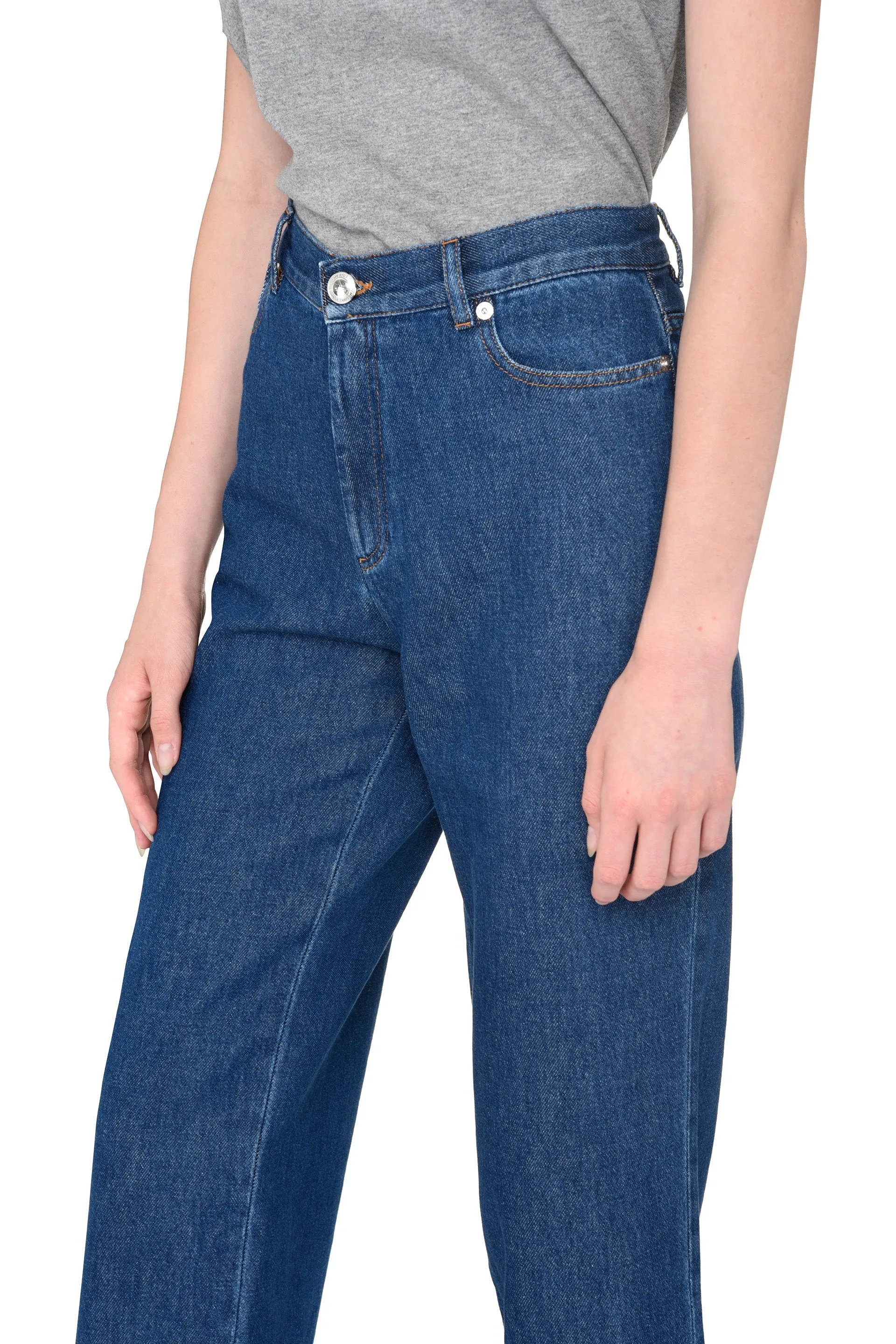 A.P.C.Flared Cropped Jeans