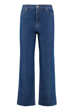 A.P.C.Flared Cropped Jeans