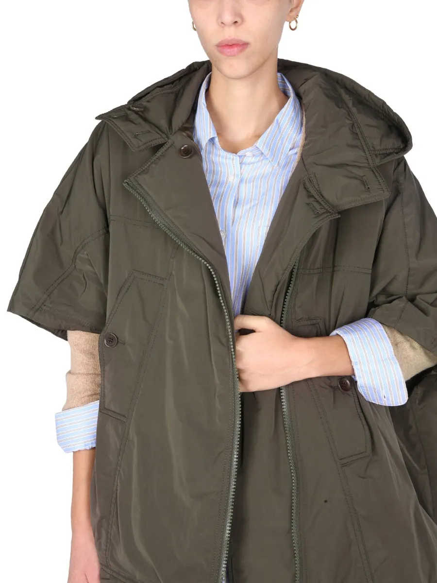 Aspesi Straight Hem Hooded Coat