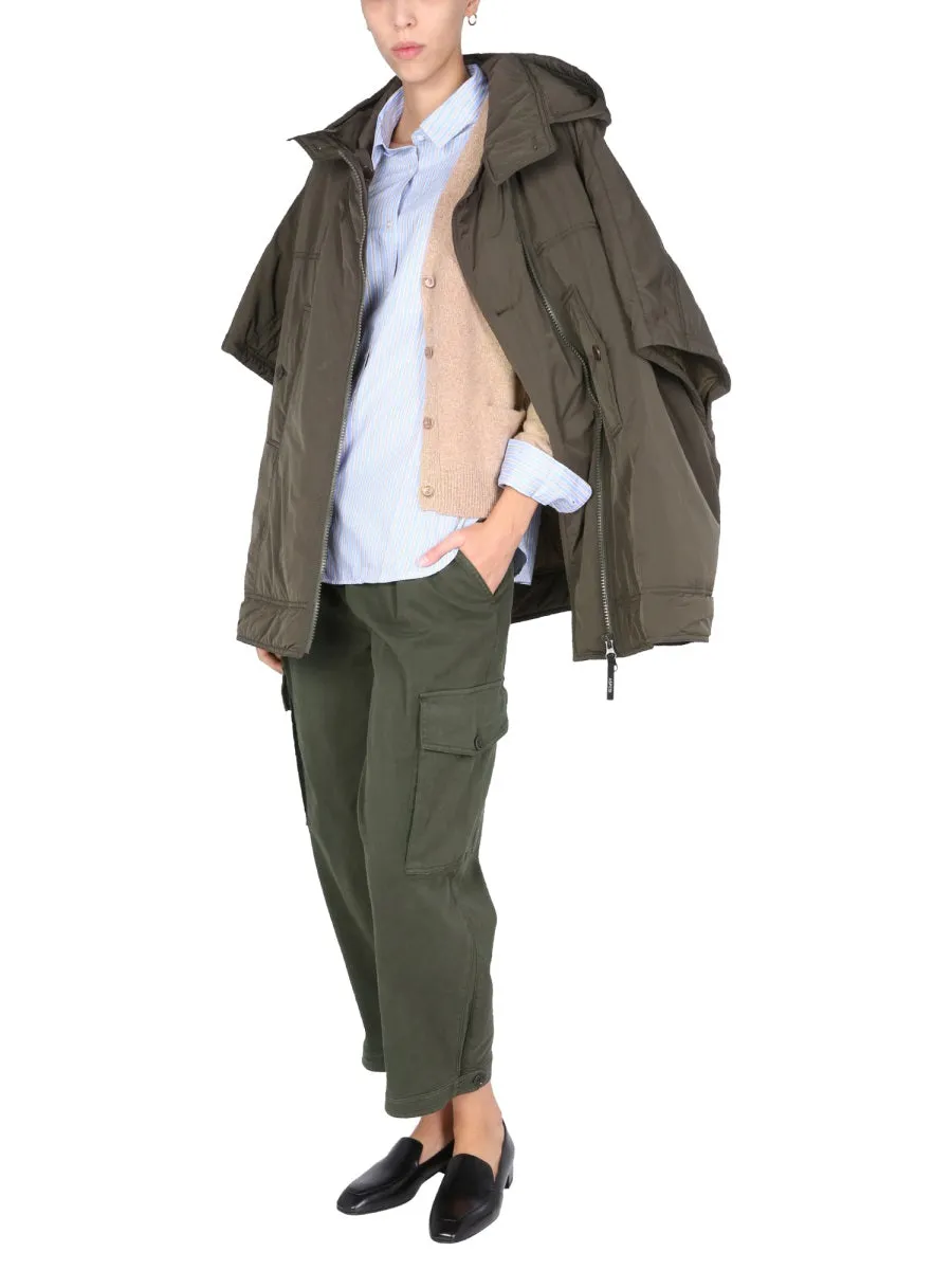 Aspesi Straight Hem Hooded Coat