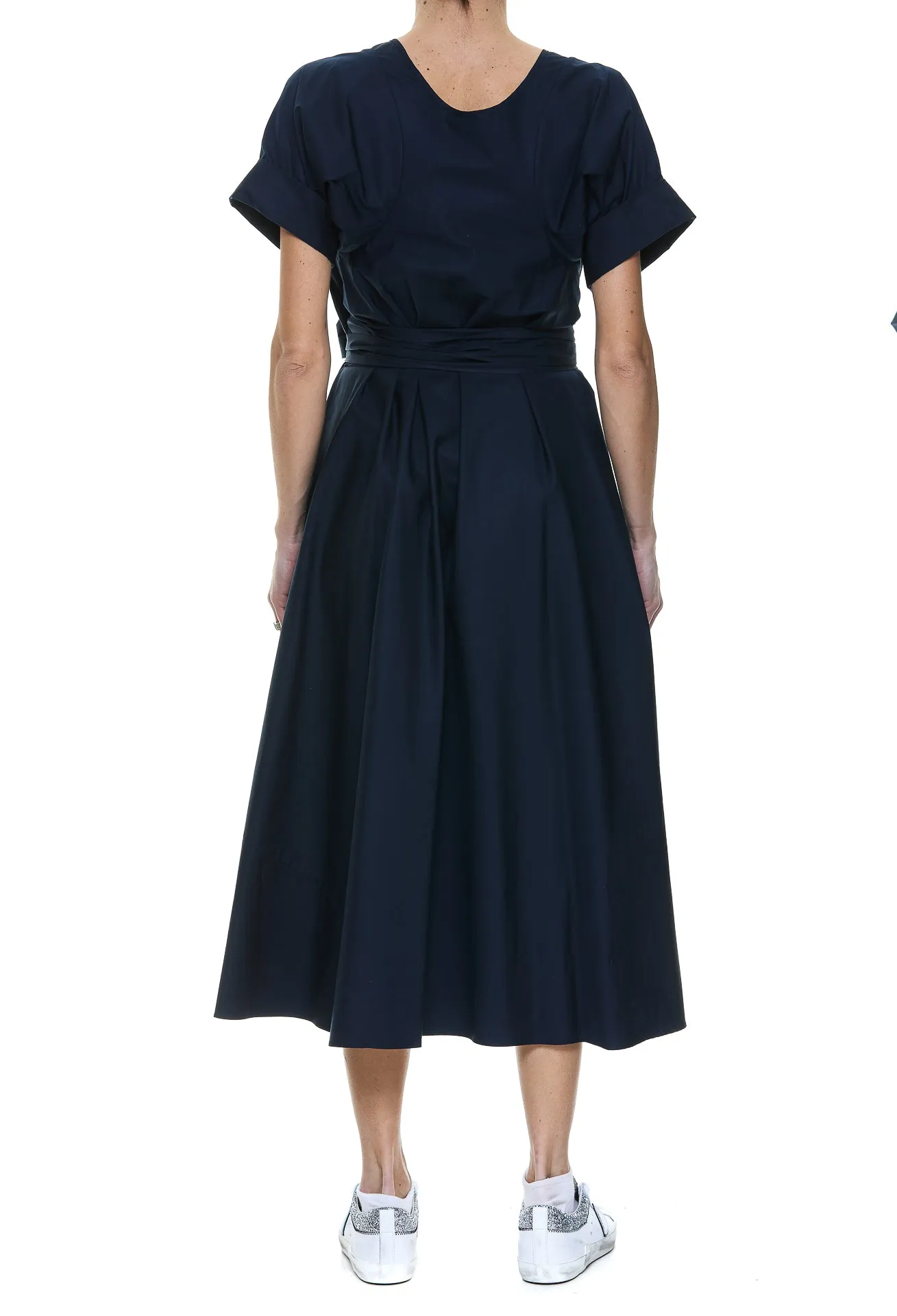 Aspesi Tie Waisted Midi Dress