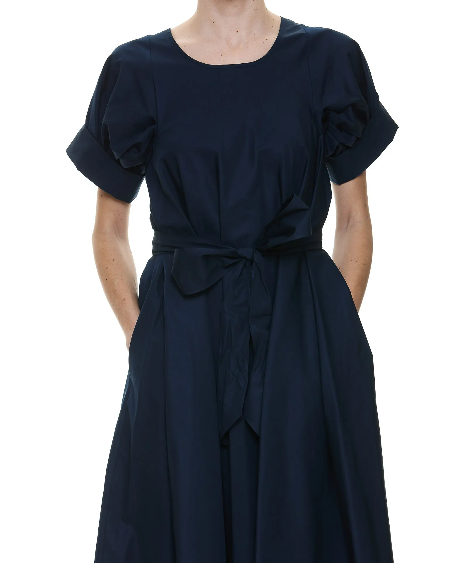 Aspesi Tie Waisted Midi Dress