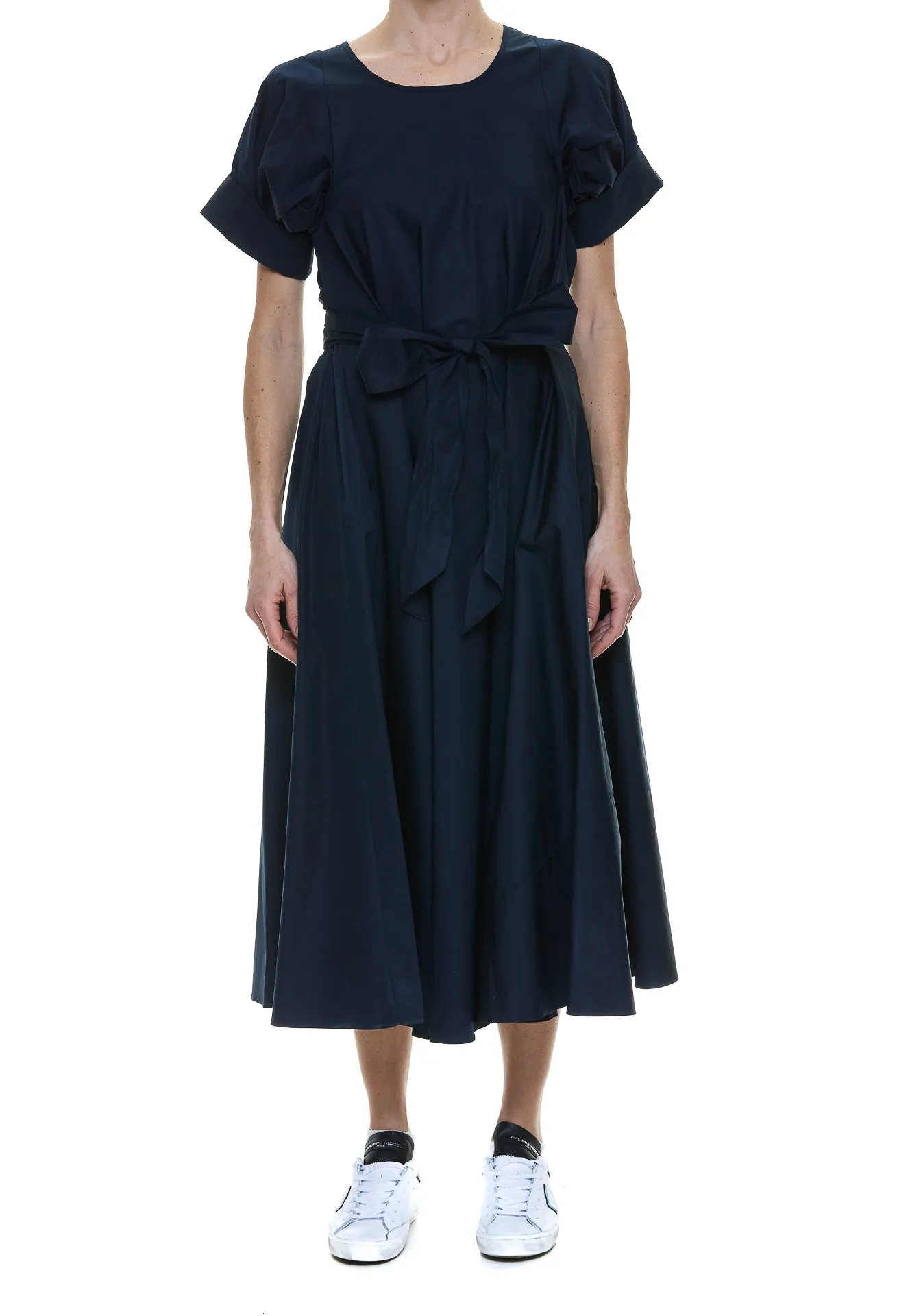 Aspesi Tie Waisted Midi Dress