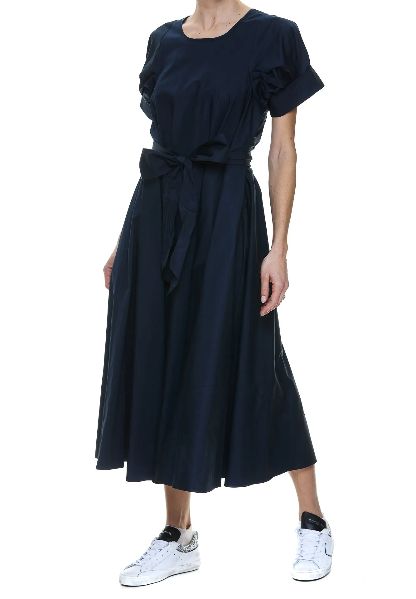 Aspesi Tie Waisted Midi Dress