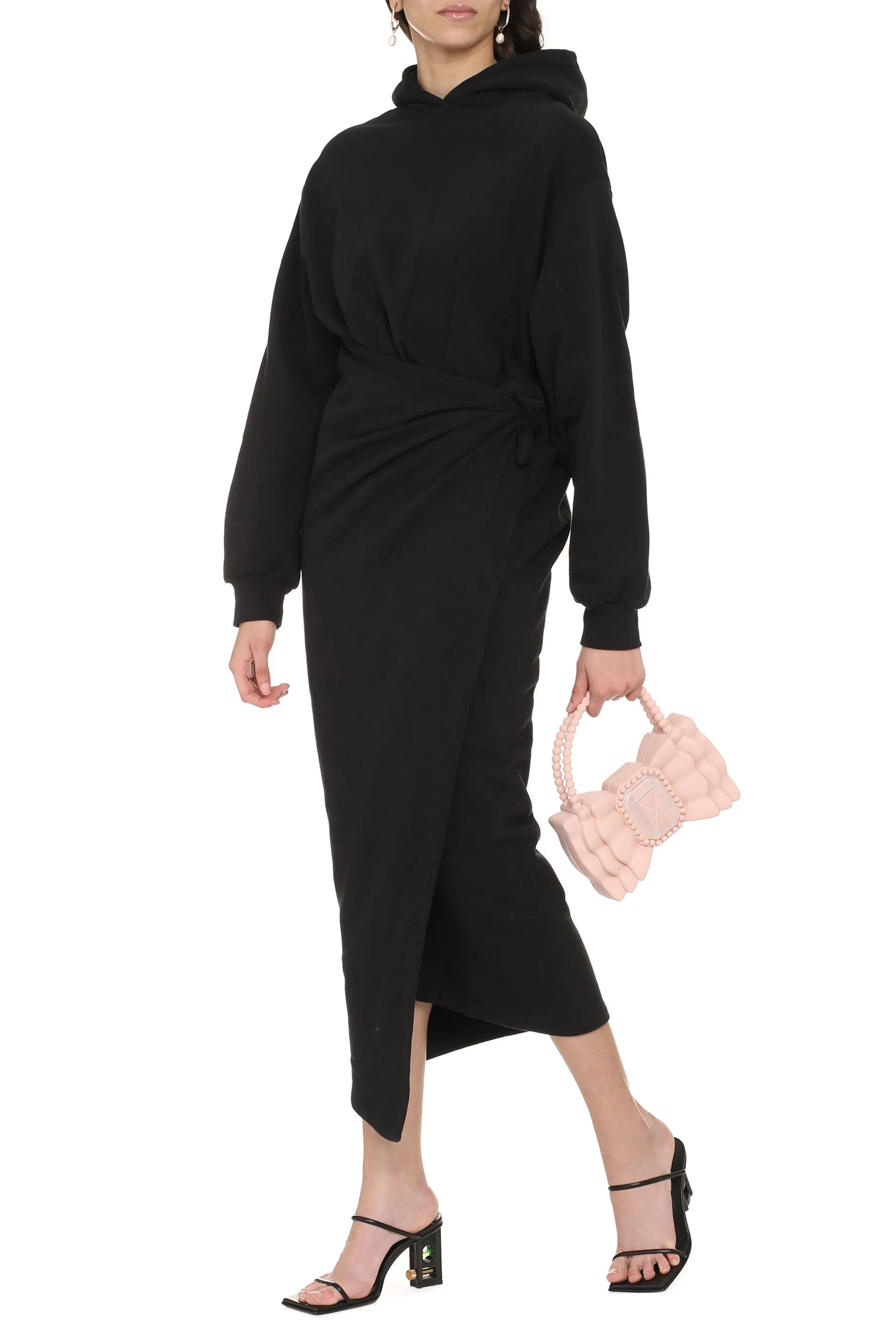 Balenciaga Easywrap Hooded Dress