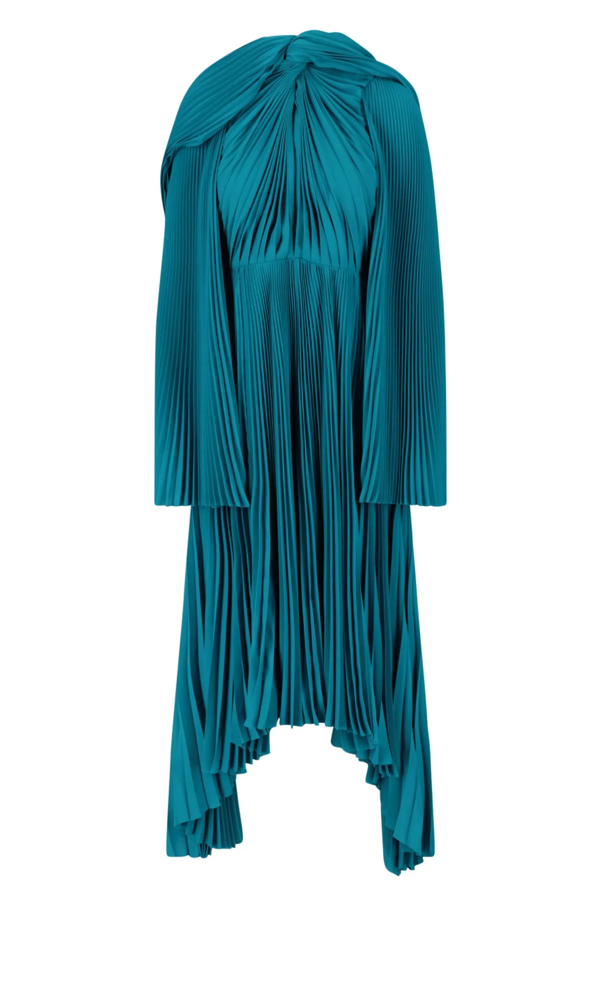 Balenciaga Knotted Draped Dress