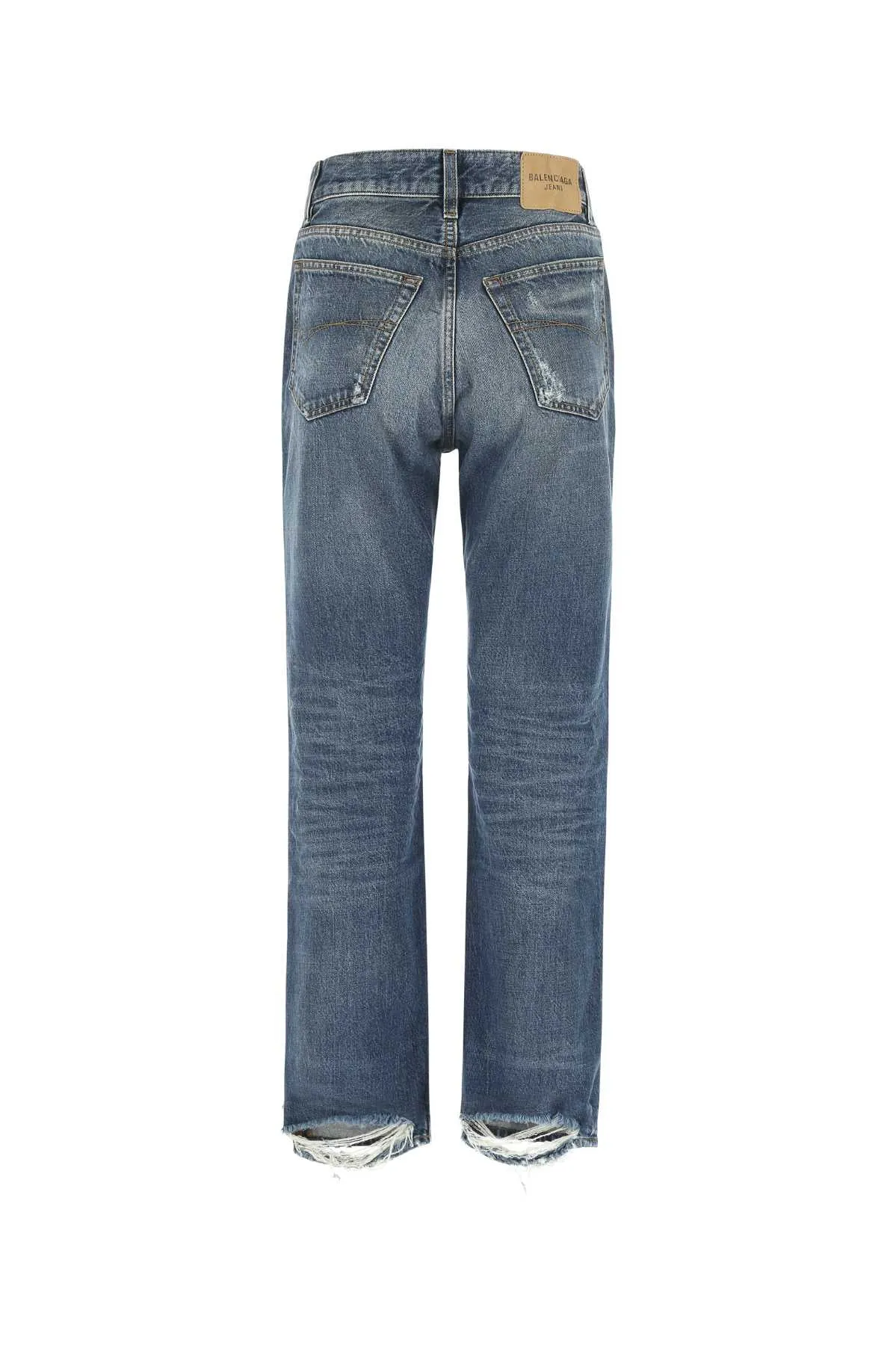 Balenciaga Mid-Waist Slim Fit Jeans