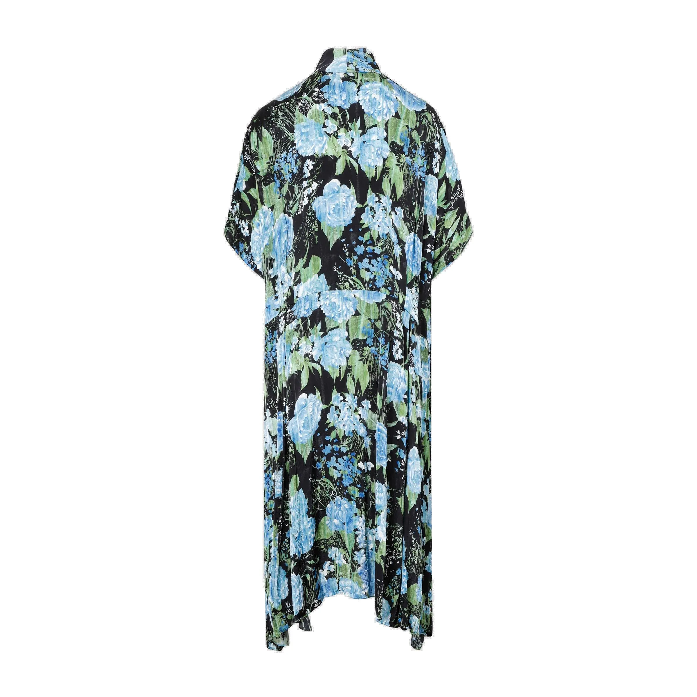 Balenciaga Printed Buttoned Dress