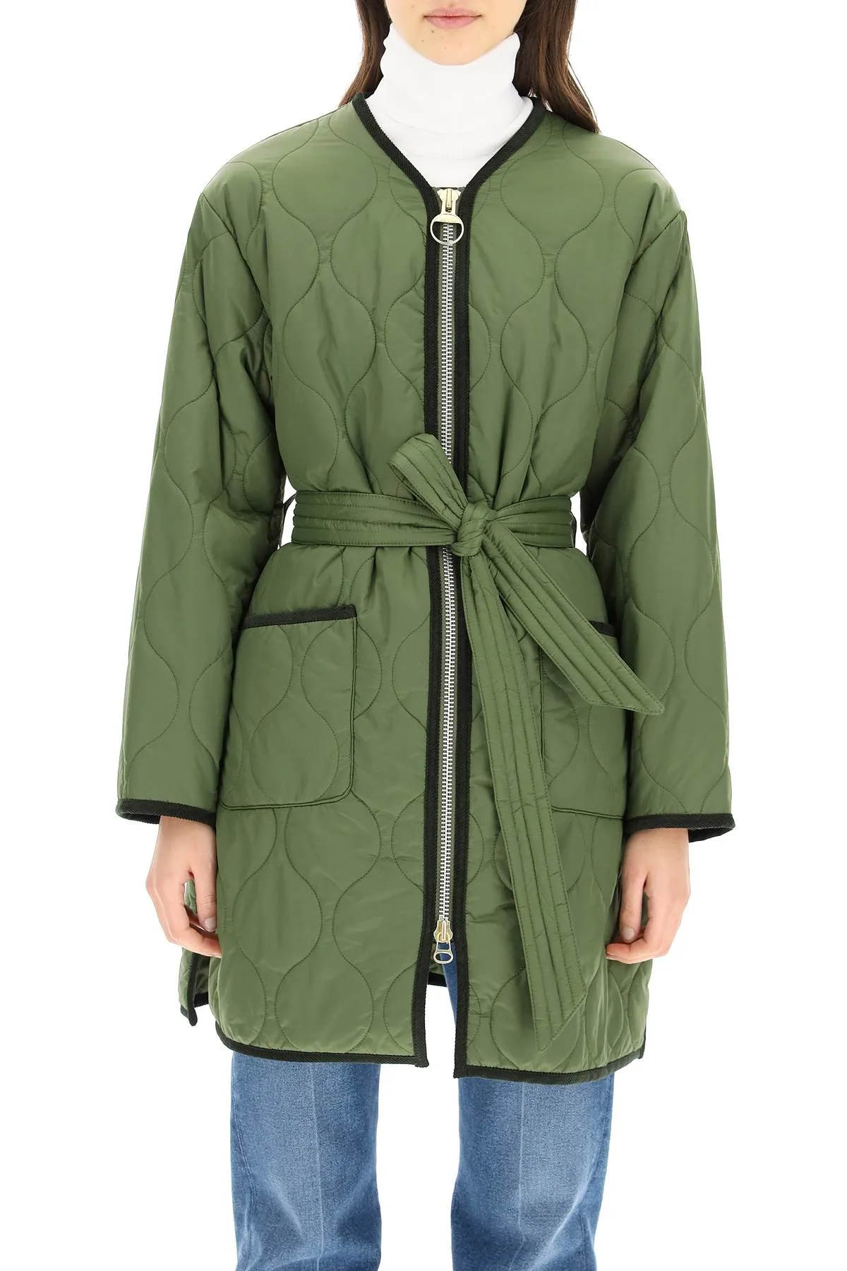 Barbour Padded Belted Coat