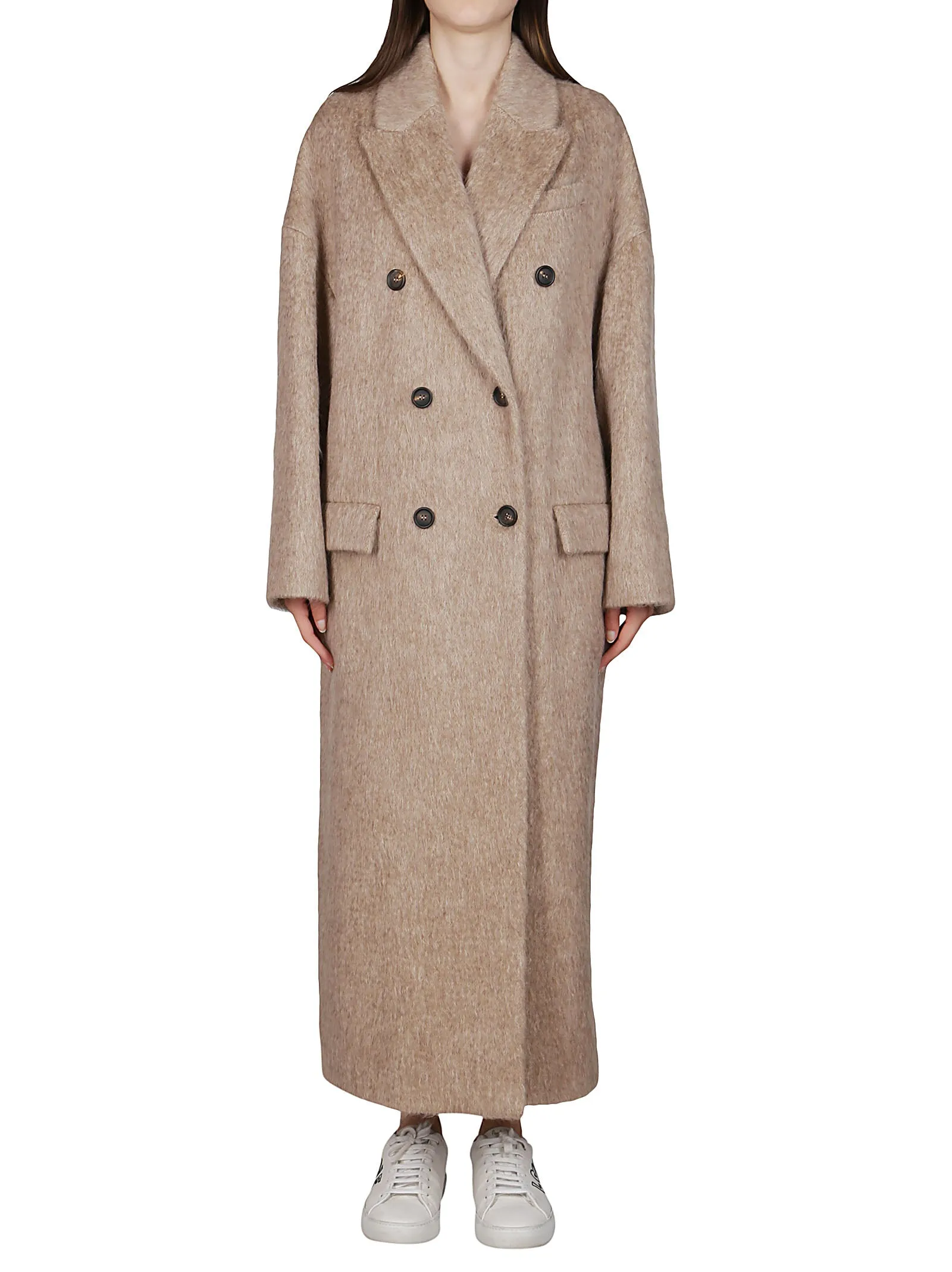Brunello Cucinelli Double-Breasted Coat