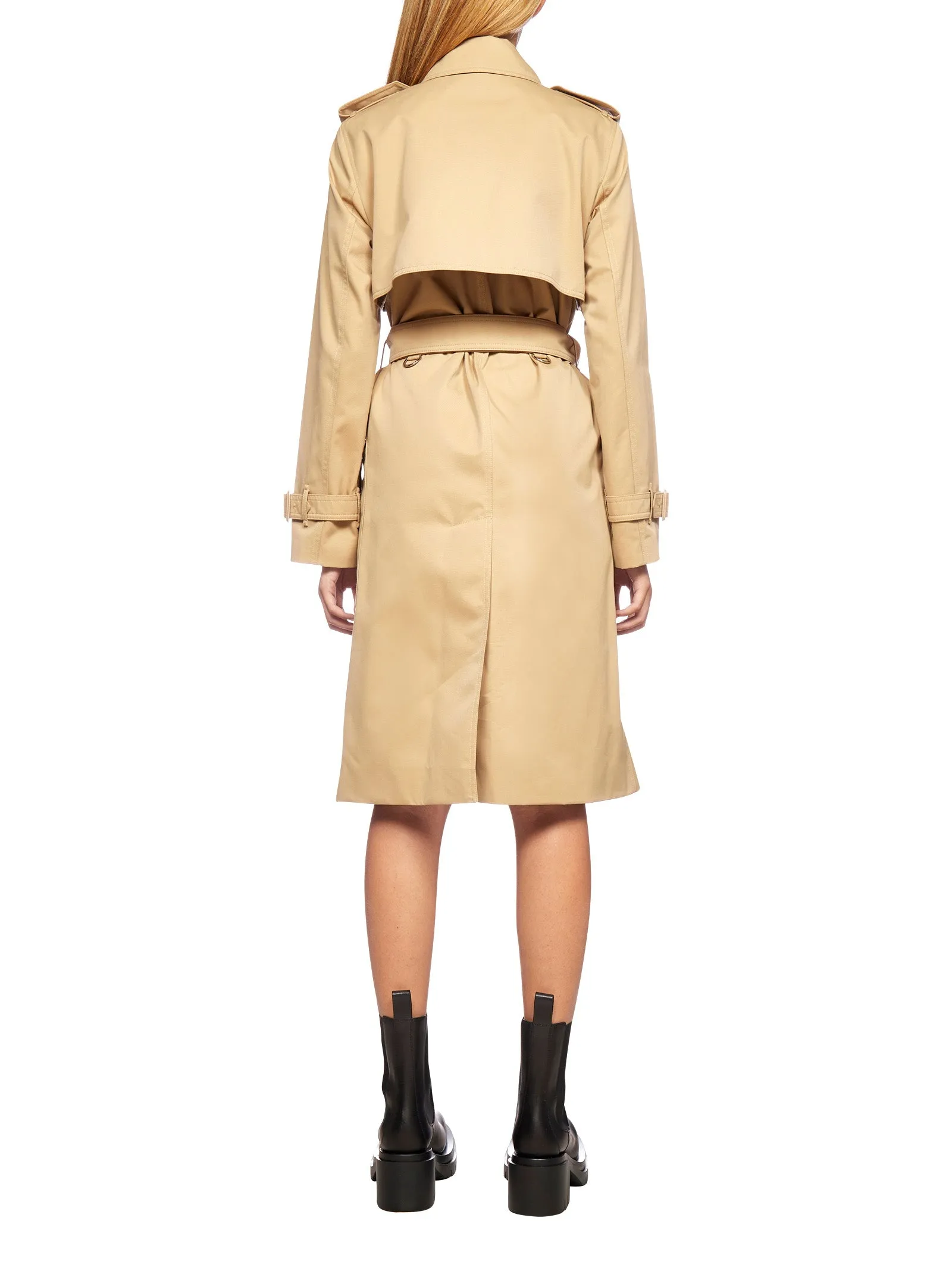 Burberry Belted Long Sleeved Trench Coat