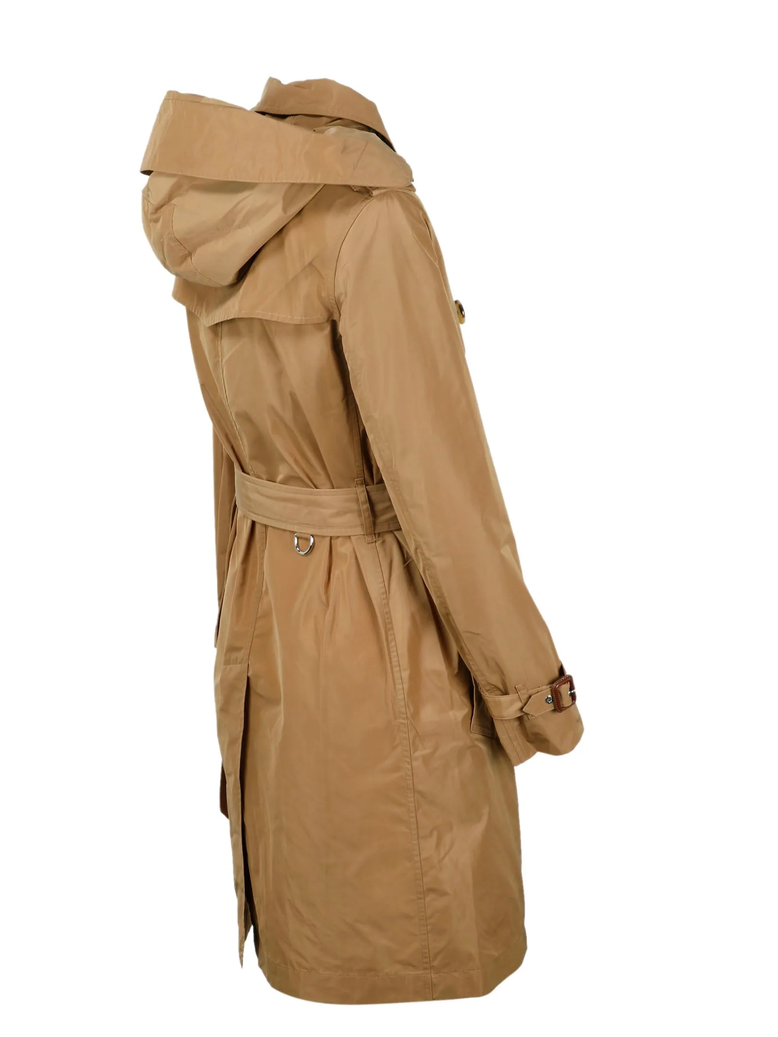 Burberry Detachable Hood Trench Coat