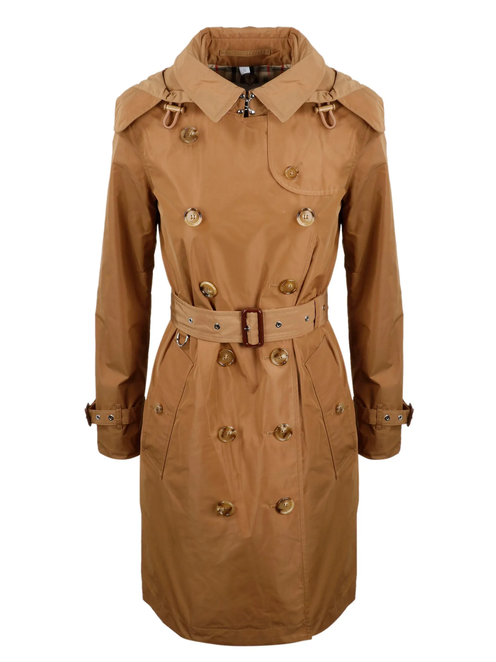 Burberry Detachable Hood Trench Coat