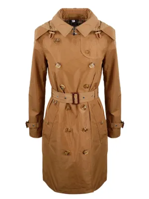 Burberry Detachable Hood Trench Coat