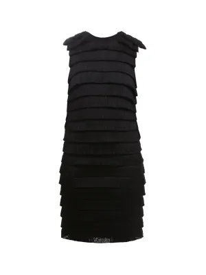 Burberry Fringed Sleeveless Dress