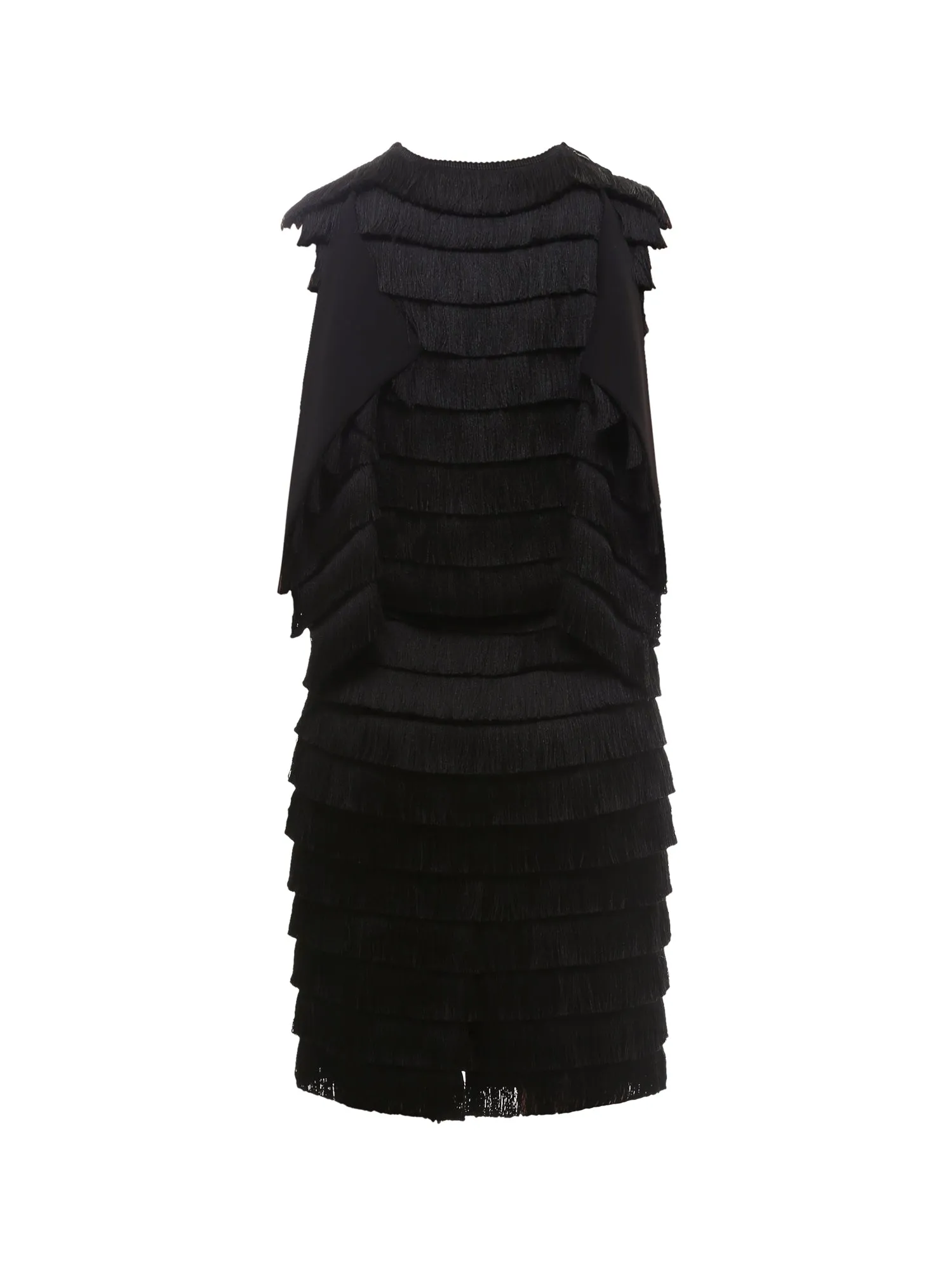 Burberry Fringed Sleeveless Dress