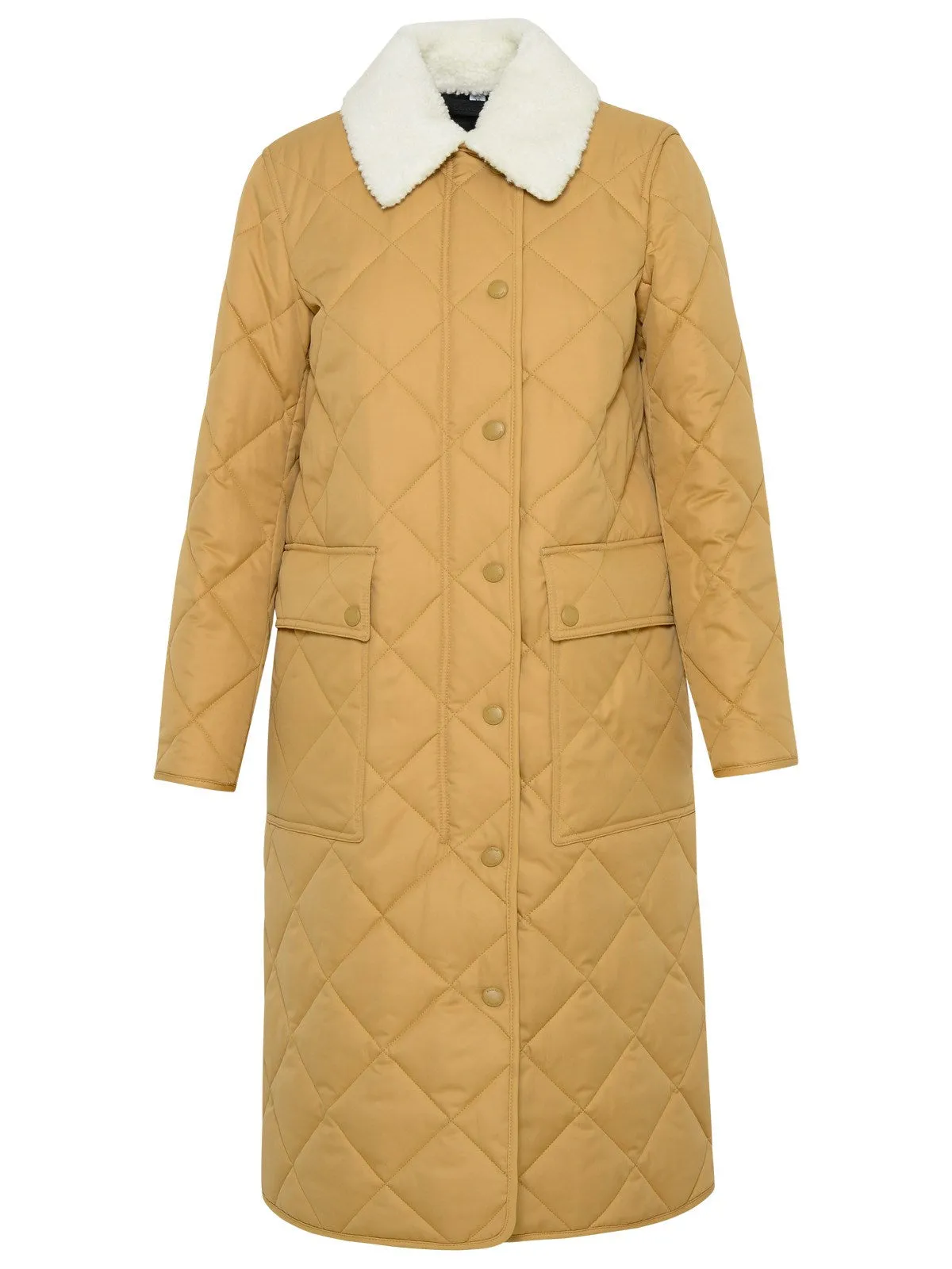 Burberry Long Sleeved Quilted Coat