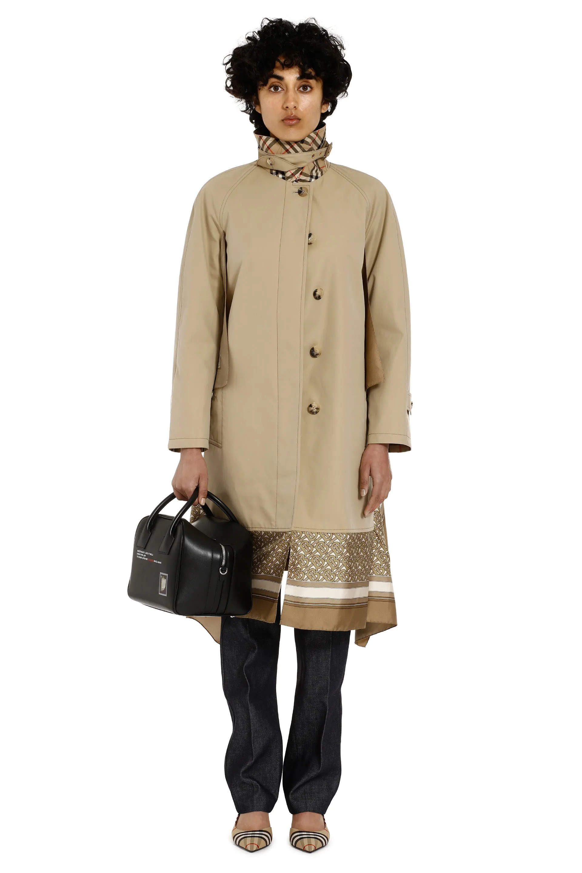 Burberry Monogram Panelled Coat