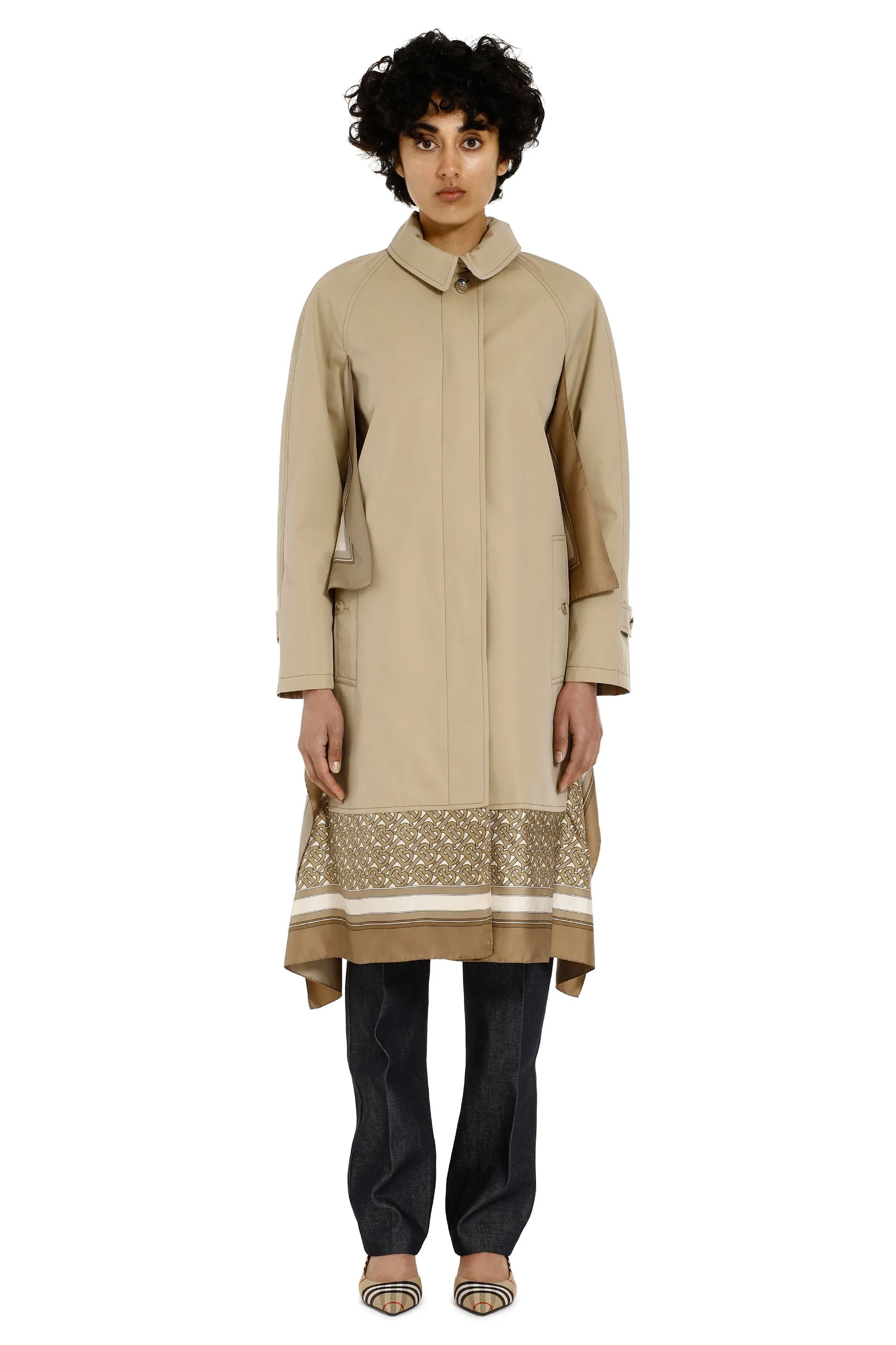 Burberry Monogram Panelled Coat