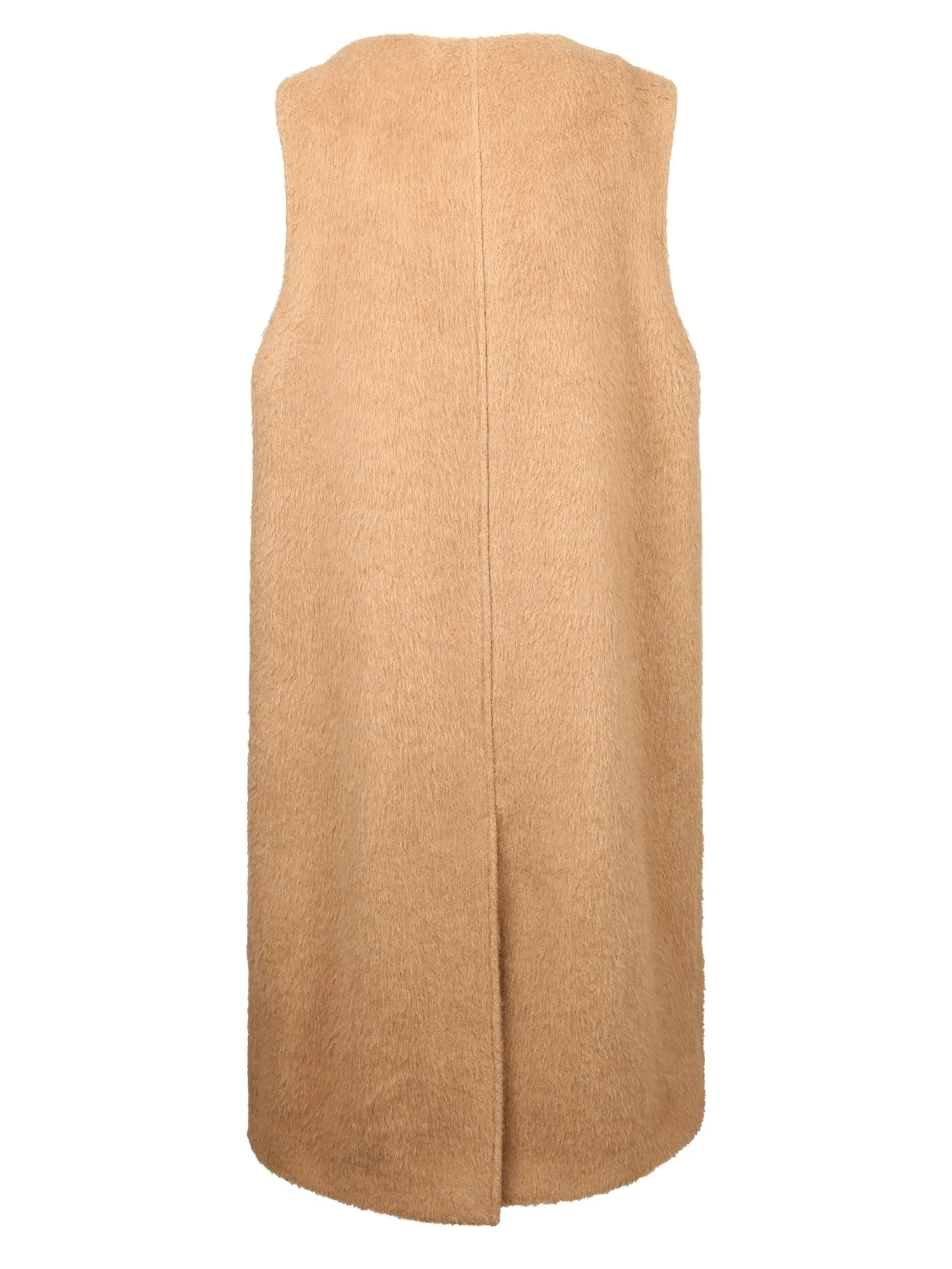 Burberry Sleeveless Round Neck Midi Coat
