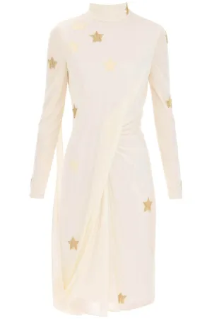 Burberry Star Motif Midi Dress